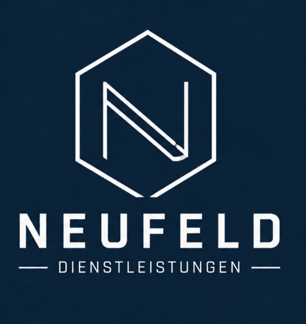 Neufeld Dienstleistungen – N-Monogramm im Sechseck
